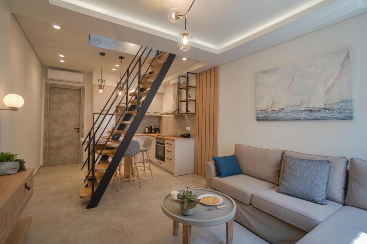 Jacuzzi Maisonette In Sfakia Center 'New 2023' Apartment Khora Sfakion Bagian luar foto